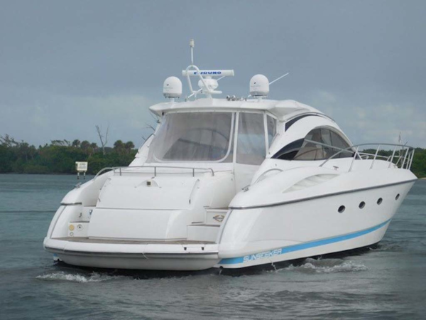 Sunseeker-Camargue Hard Top with Sunroof 2002-Hula Girl Stuart-Florida-United States-Starboard Aft Quarter-1065718