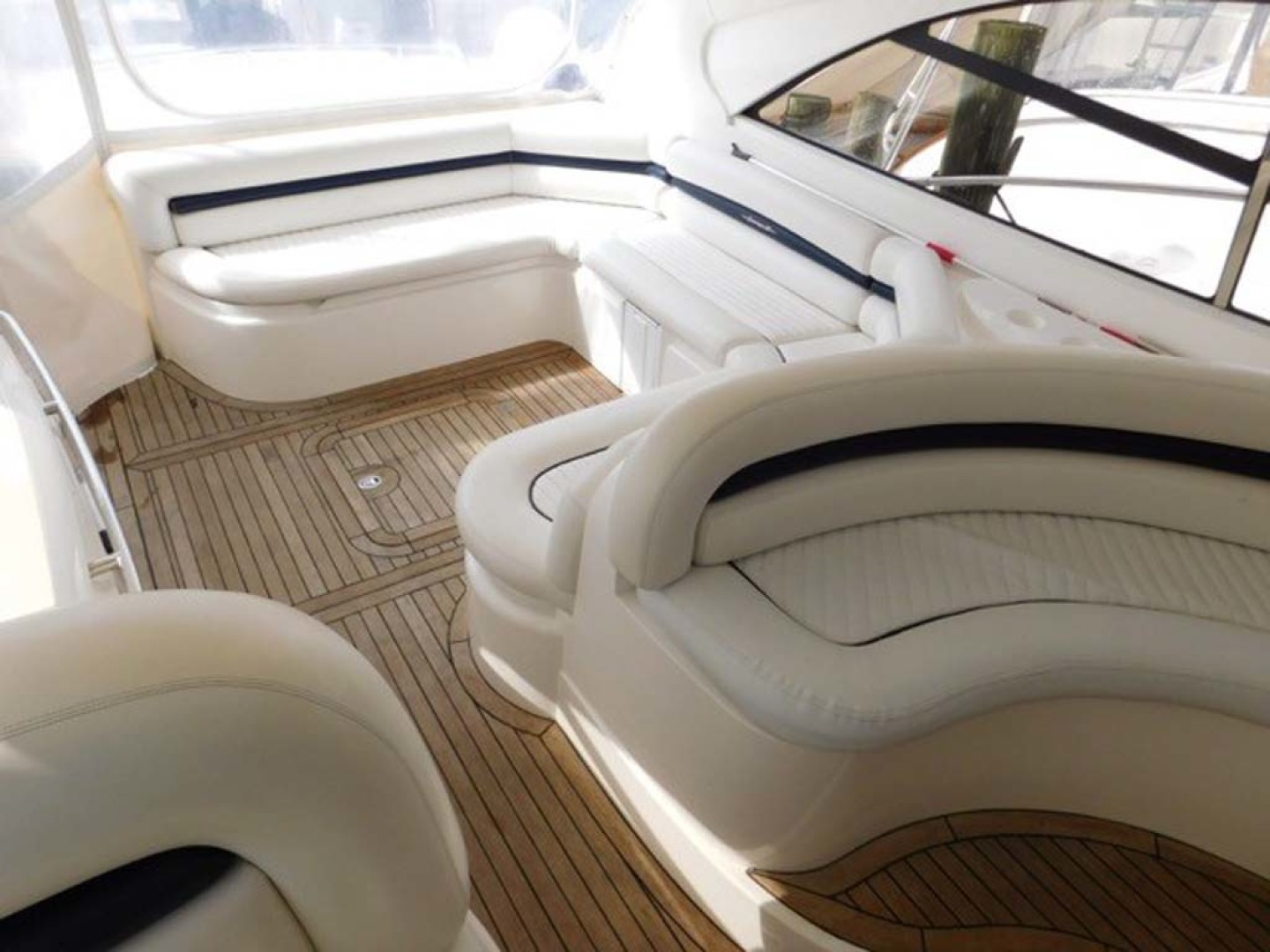 Sunseeker-Camargue Hard Top with Sunroof 2002-Hula Girl Stuart-Florida-United States-Cockpit Seating-1065750 | Thumbnail