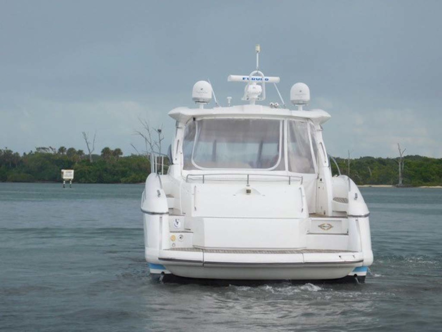 Sunseeker-Camargue Hard Top with Sunroof 2002-Hula Girl Stuart-Florida-United States-Stern-1065720 | Thumbnail