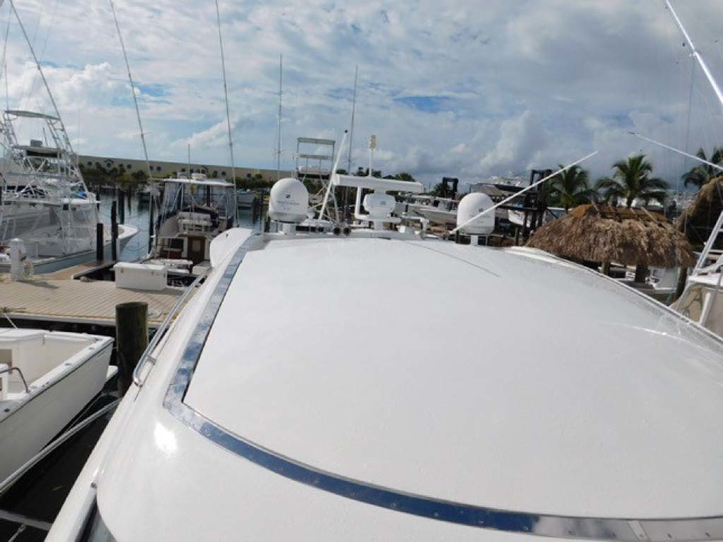 Sunseeker-Camargue Hard Top with Sunroof 2002-Hula Girl Stuart-Florida-United States-Sunroof Closed-1065724 | Thumbnail
