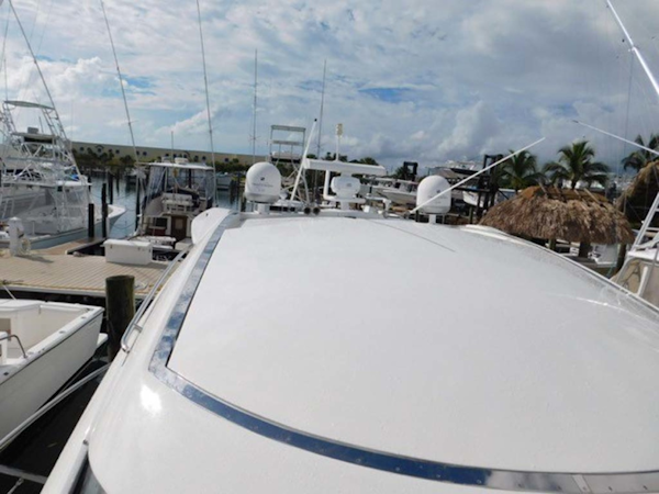 Sunseeker-Camargue Hard Top with Sunroof 2002-Hula Girl Stuart-Florida-United States-Sunroof Closed-1065724