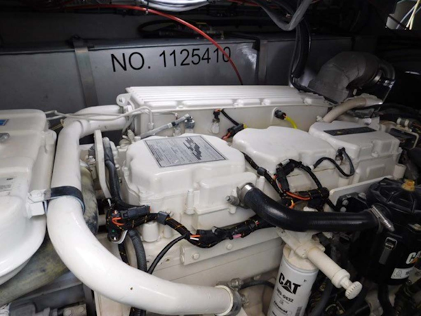 Sunseeker-Camargue Hard Top with Sunroof 2002-Hula Girl Stuart-Florida-United States-Starboard Engine-1065768