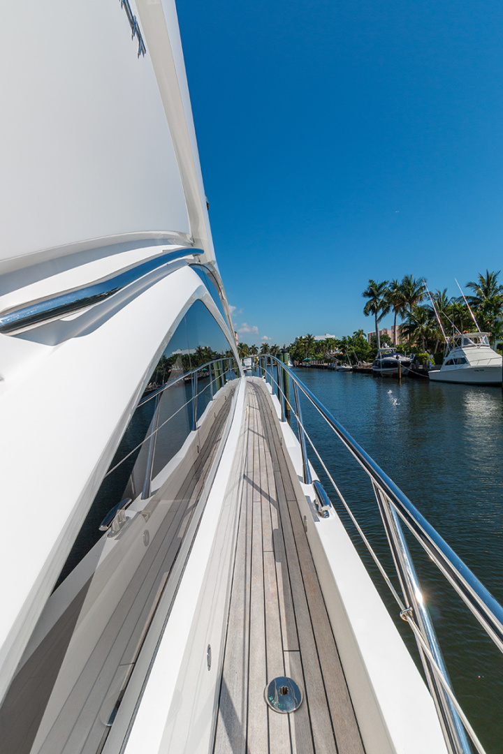 Sunseeker-Sport Yacht 68 2015-LONG WAY ROUND Puerto Sotogrande-Spain-Side Deck-1137358 | Thumbnail