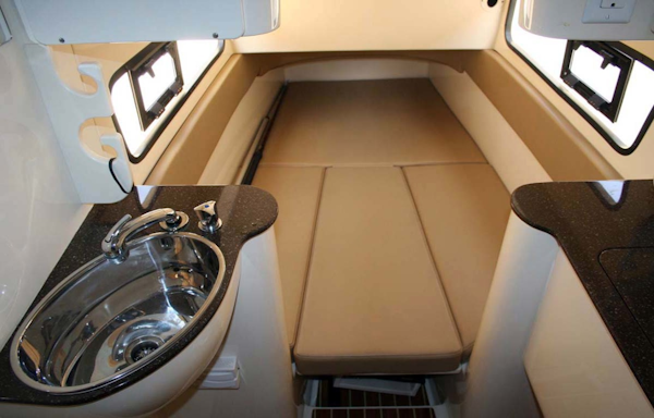 Scout-350 LXF 2014-Let er Rip Sommers Point-New Jersey-United States-Inner Console Berth-1075608