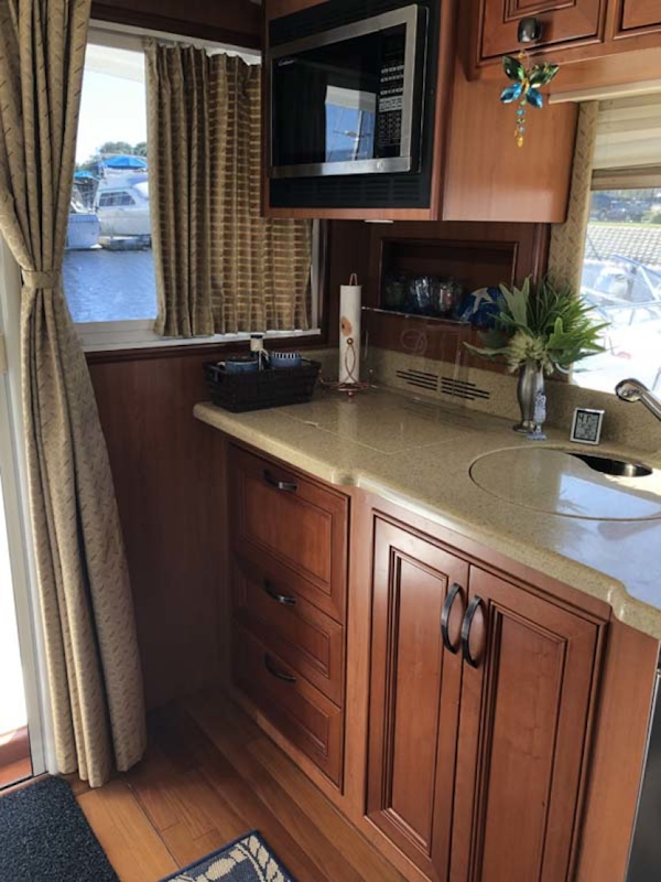 Mainship-395 Trawler 2010-Stargazer Daytona Beach-Florida-United States-Galley Aft-1167087