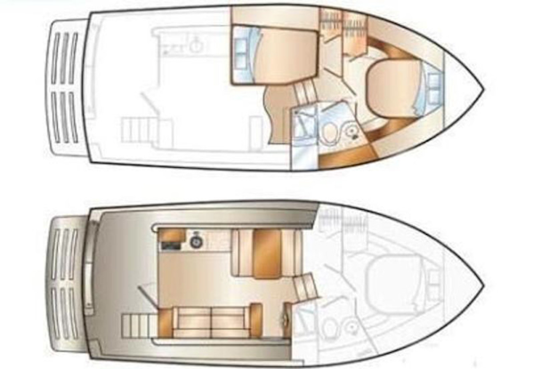 Mainship-395 Trawler 2010-Stargazer Daytona Beach-Florida-United States-Layout-1167110