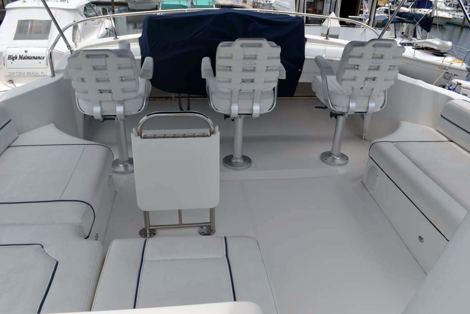 Mainship-395 Trawler 2010-Stargazer Daytona Beach-Florida-United States-Flybridge Helm Seats-1167103 | Thumbnail