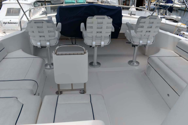 Mainship-395 Trawler 2010-Stargazer Daytona Beach-Florida-United States-Flybridge Helm Seats-1167103