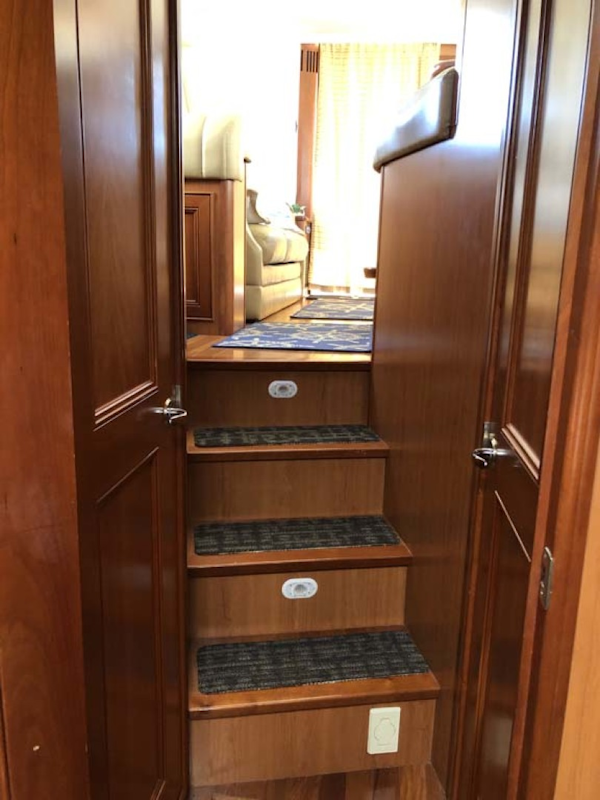 Mainship-395 Trawler 2010-Stargazer Daytona Beach-Florida-United States-Steps To Staterooms-1167089