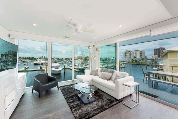 Global Boatworks-Luxury House Yacht 2017-Luxuria Ft. Lauderdale-Florida-United States-Salon-1080770