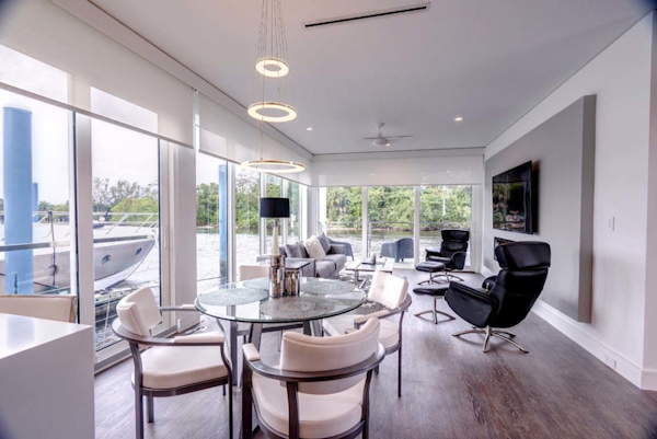 Global Boatworks-Luxury House Yacht 2017-Luxuria Ft. Lauderdale-Florida-United States-Salon and Dining-1080776