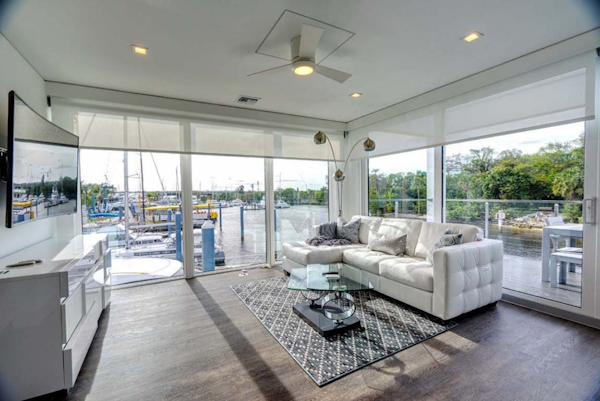 Global Boatworks-Luxury House Yacht 2017-Luxuria Ft. Lauderdale-Florida-United States-Salon-1080771