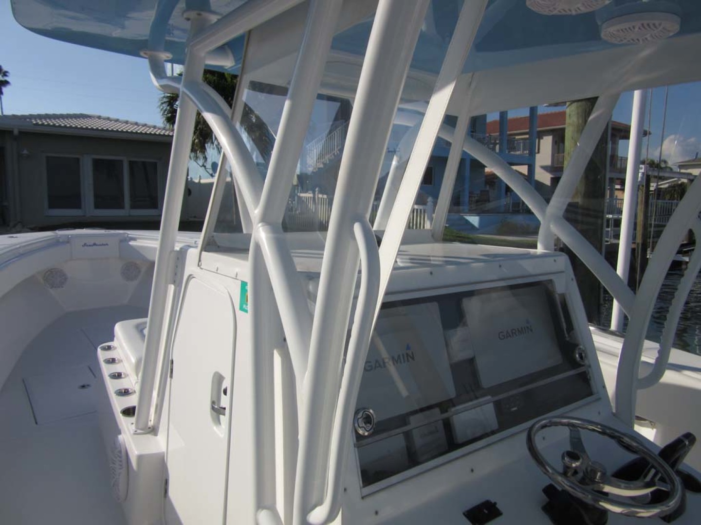 SeaHunter-39 Center Console 2017-SQUEEZE PLAY II Madeira Beach-Florida-United States-New 3-sided Enclosure-1117908 | Thumbnail