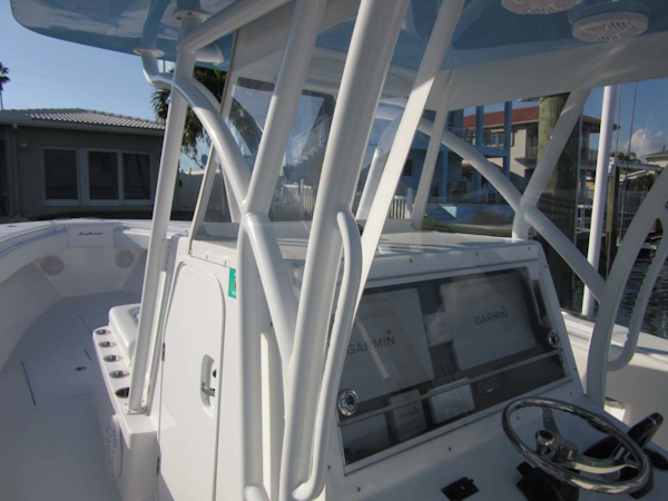 SeaHunter-39 Center Console 2017-SQUEEZE PLAY II Madeira Beach-Florida-United States-New 3-sided Enclosure-1117908