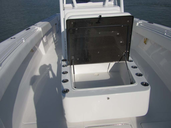 SeaHunter-39 Center Console 2017-SQUEEZE PLAY II Madeira Beach-Florida-United States-Lounge Seat Storage-1117892