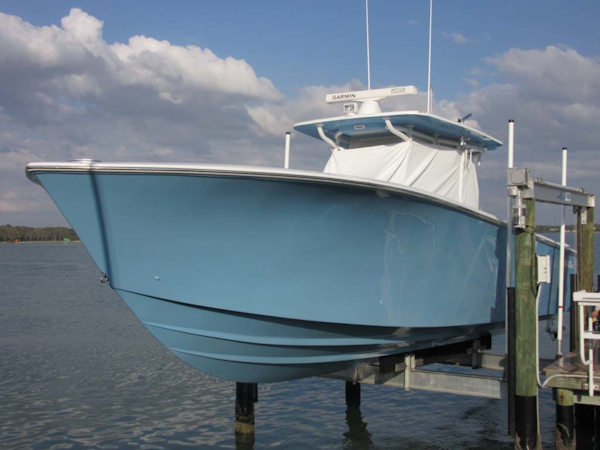 SeaHunter-39 Center Console 2017-SQUEEZE PLAY II Madeira Beach-Florida-United States-On Lift-1117886