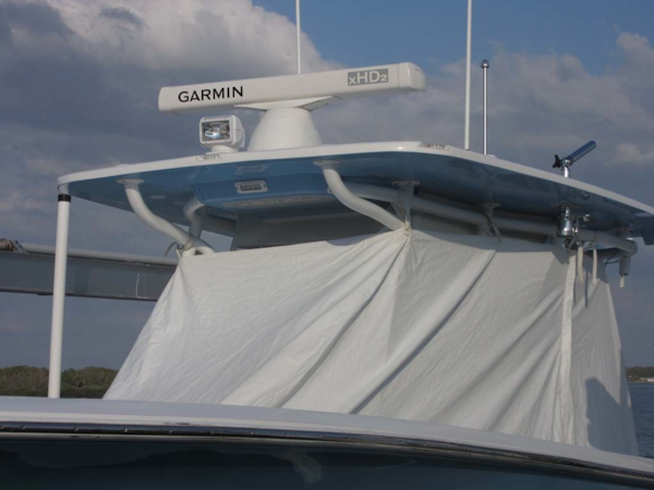 SeaHunter-39 Center Console 2017-SQUEEZE PLAY II Madeira Beach-Florida-United States-Fwd Skirt Cover-1117887