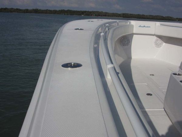 SeaHunter-39 Center Console 2017-SQUEEZE PLAY II Madeira Beach-Florida-United States-Deck Rails-1117888