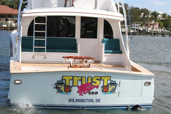 Titan-62 Custom Carolina Sportfish 2004-Trust Me Too Stuart-Florida-United States-Stern View-1118272