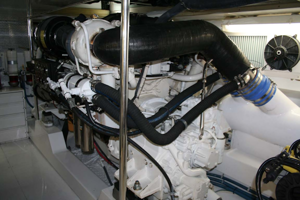 Titan-62 Custom Carolina Sportfish 2004-Trust Me Too Stuart-Florida-United States-Starboard Transmission-1118277