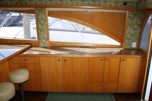 Titan-62 Custom Carolina Sportfish 2004-Trust Me Too Stuart-Florida-United States-Salon Starboard Side-1118208