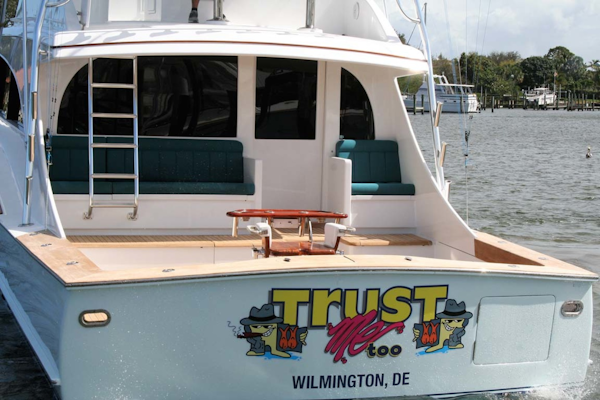 Titan-62 Custom Carolina Sportfish 2004-Trust Me Too Stuart-Florida-United States-Transom-1118271