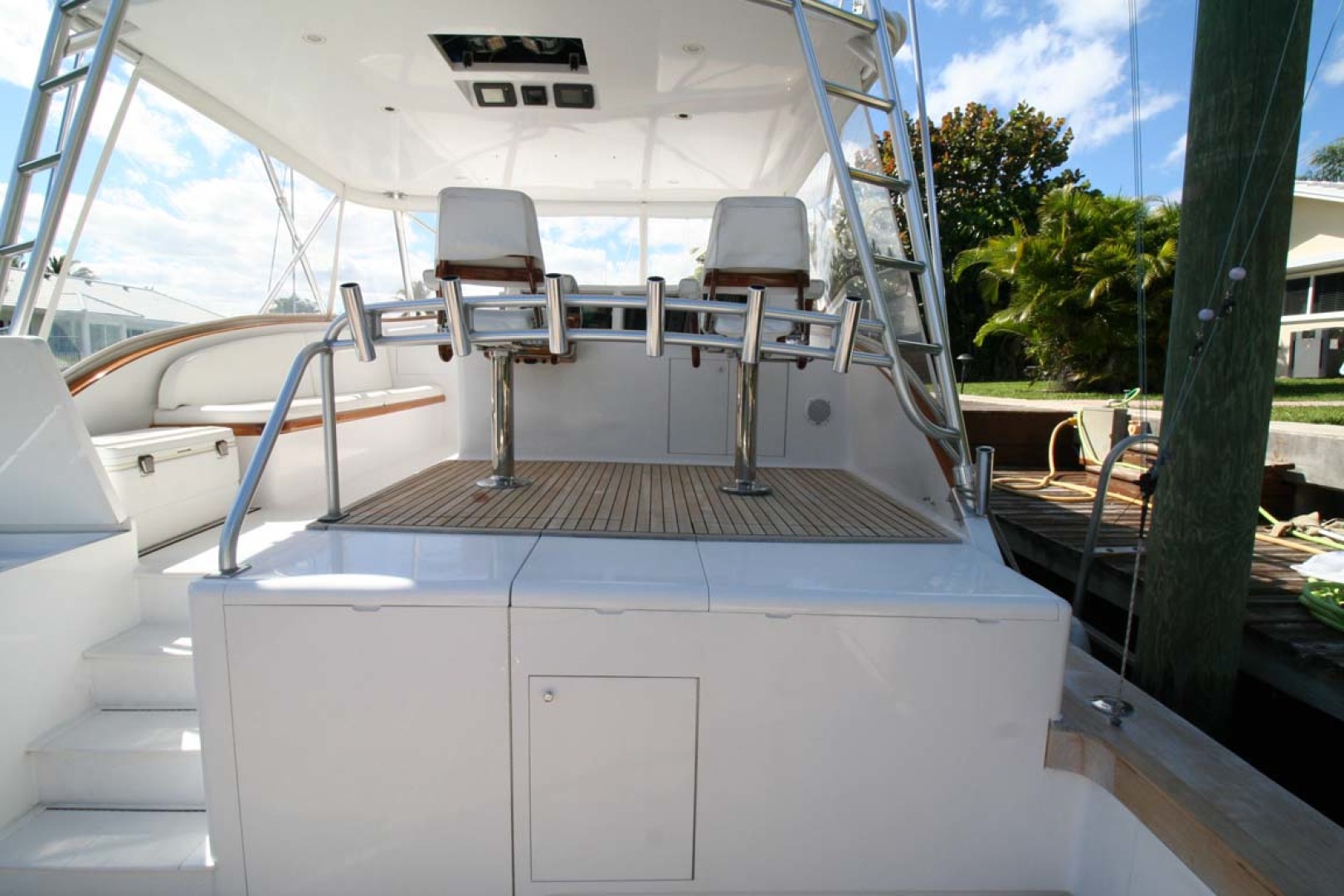 Scarborough-Ricky Scarborough Custom Carolina Express 2004-Farmer Cape May-New Jersey-United States-Raised helm Deck-1123523 | Thumbnail