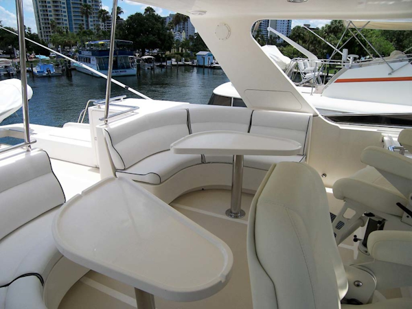 Marlow-70E Explorer 2004-Bluebonnet Sarasota-Florida-United States-Flybridge NEW UPHOLSTERY July 2019-1192010