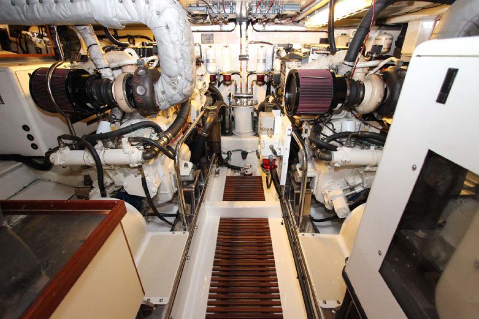 Marlow-70E Explorer 2004-Bluebonnet Sarasota-Florida-United States-Engine Room-1129312 | Thumbnail