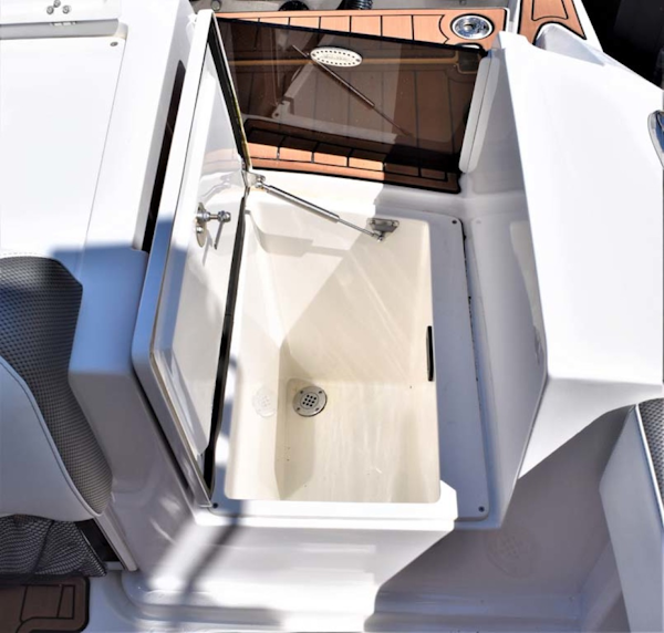 Nor-Tech-390 Sport 2018 -Boca Raton-Florida-United States-Transom Door Storage-1130629