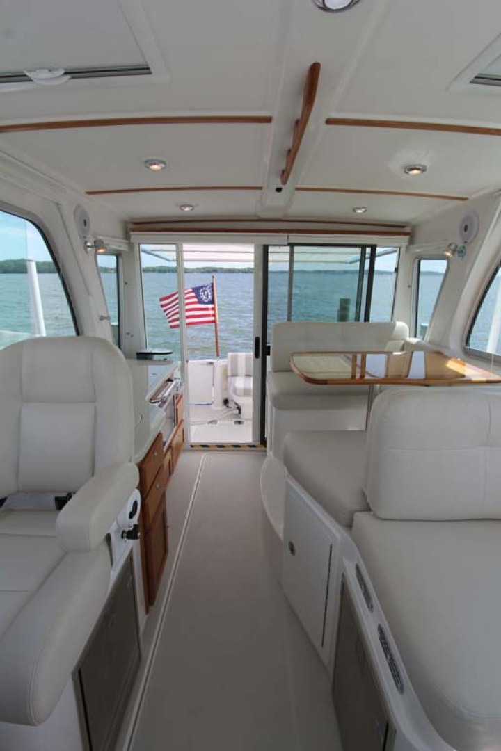 Back Cove-34 2015-Blue Chip Arnold-Maryland-United States-Helm Aft View-1152196 | Thumbnail