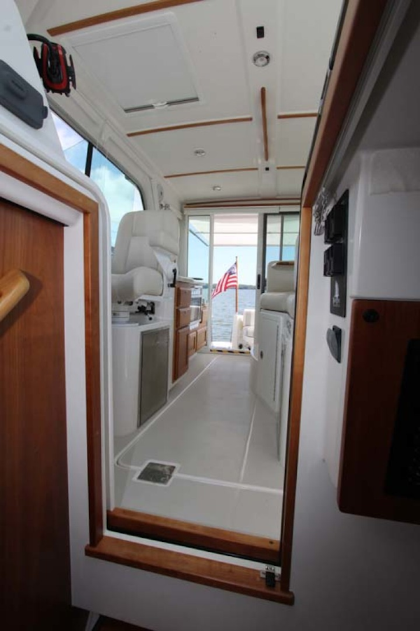 Back Cove-34 2015-Blue Chip Arnold-Maryland-United States-Looking Aft From Cabin-1152183