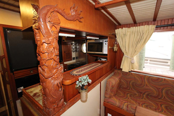 CHB-Krogen 42 1982-Magic Dragon Edgewater-Maryland-United States-Salon Carving-1183367