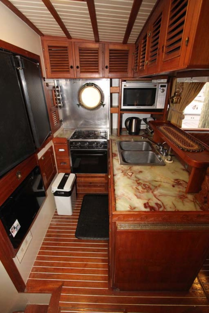 CHB-Krogen 42 1982-Magic Dragon Edgewater-Maryland-United States-Galley-1183371 | Thumbnail