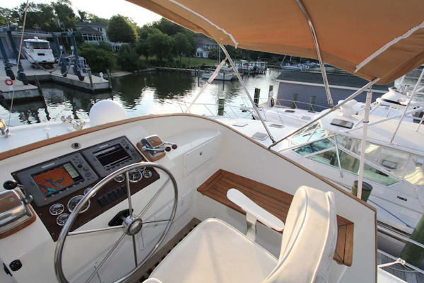 CHB-Krogen 42 1982-Magic Dragon Edgewater-Maryland-United States-Flybridge To Stbd-1183421