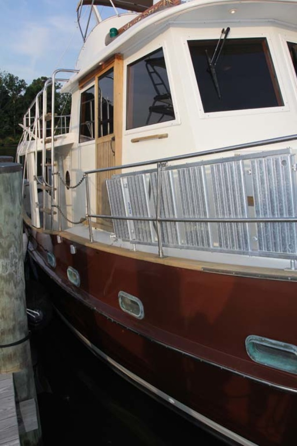 CHB-Krogen 42 1982-Magic Dragon Edgewater-Maryland-United States-Stbd Side Looking Aft-1183401