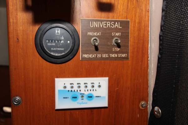 CHB-Krogen 42 1982-Magic Dragon Edgewater-Maryland-United States-Generator Panel And Tank Monitor-1183354