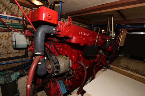 CHB-Krogen 42 1982-Magic Dragon Edgewater-Maryland-United States-Starboard Engine-1183435