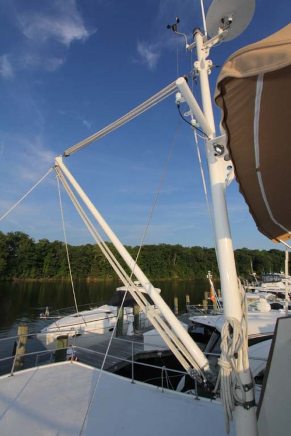 CHB-Krogen 42 1982-Magic Dragon Edgewater-Maryland-United States-Mast Detail-1183412