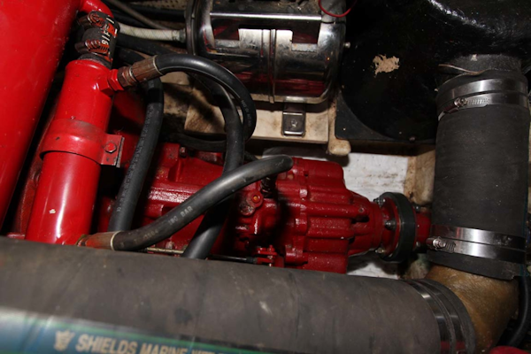 CHB-Krogen 42 1982-Magic Dragon Edgewater-Maryland-United States-Starboard Transmission-1183436