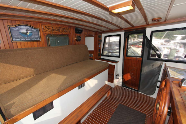CHB-Krogen 42 1982-Magic Dragon Edgewater-Maryland-United States-Pilothouse Watch Berth To Port-1183349