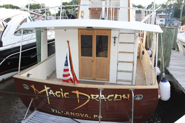 CHB-Krogen 42 1982-Magic Dragon Edgewater-Maryland-United States-Stern-1183430