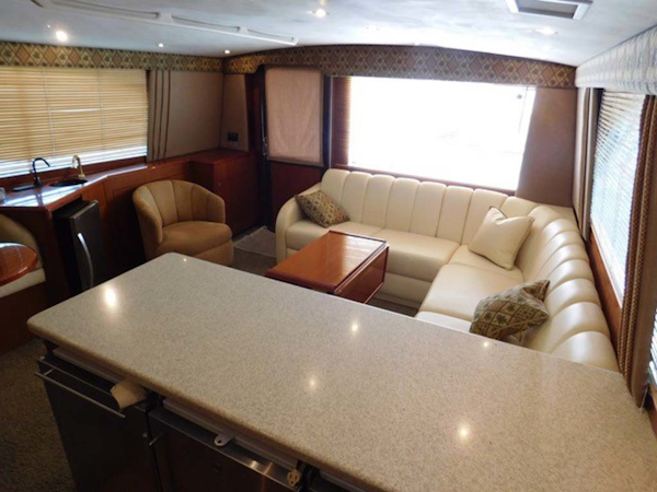 Ocean Yachts-SS 1998-My Choice Too Stuart-Florida-United States-Salon Looking Aft-1159745