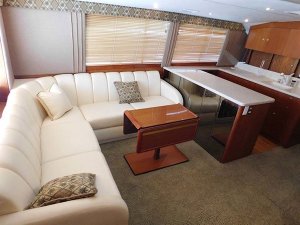 Ocean Yachts-SS 1998-My Choice Too Stuart-Florida-United States-Salon Settee-1159747
