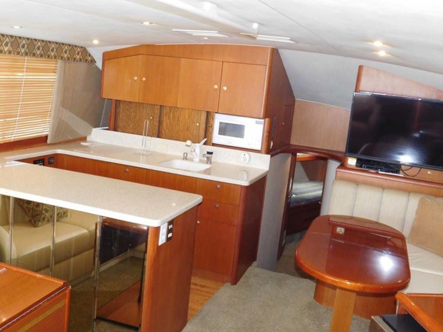 Ocean Yachts-SS 1998-My Choice Too Stuart-Florida-United States-Galley And Dinette-1159749 | Thumbnail