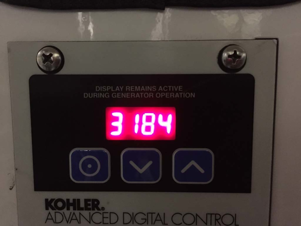 Pershing-P-72 2008-Intrepido Aventura-Florida-United States-Generator Hours-1163042