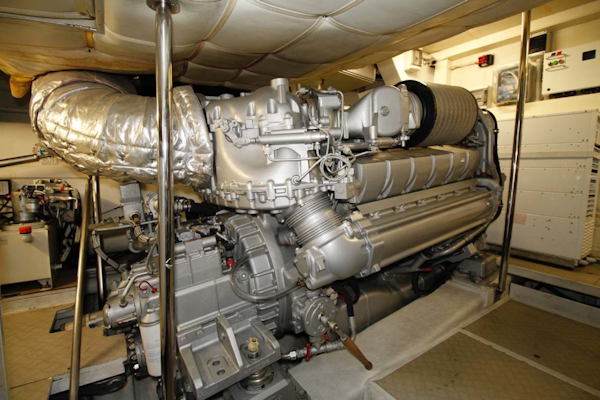 Pershing-P-72 2008-Intrepido Aventura-Florida-United States-Engine Room-1163076
