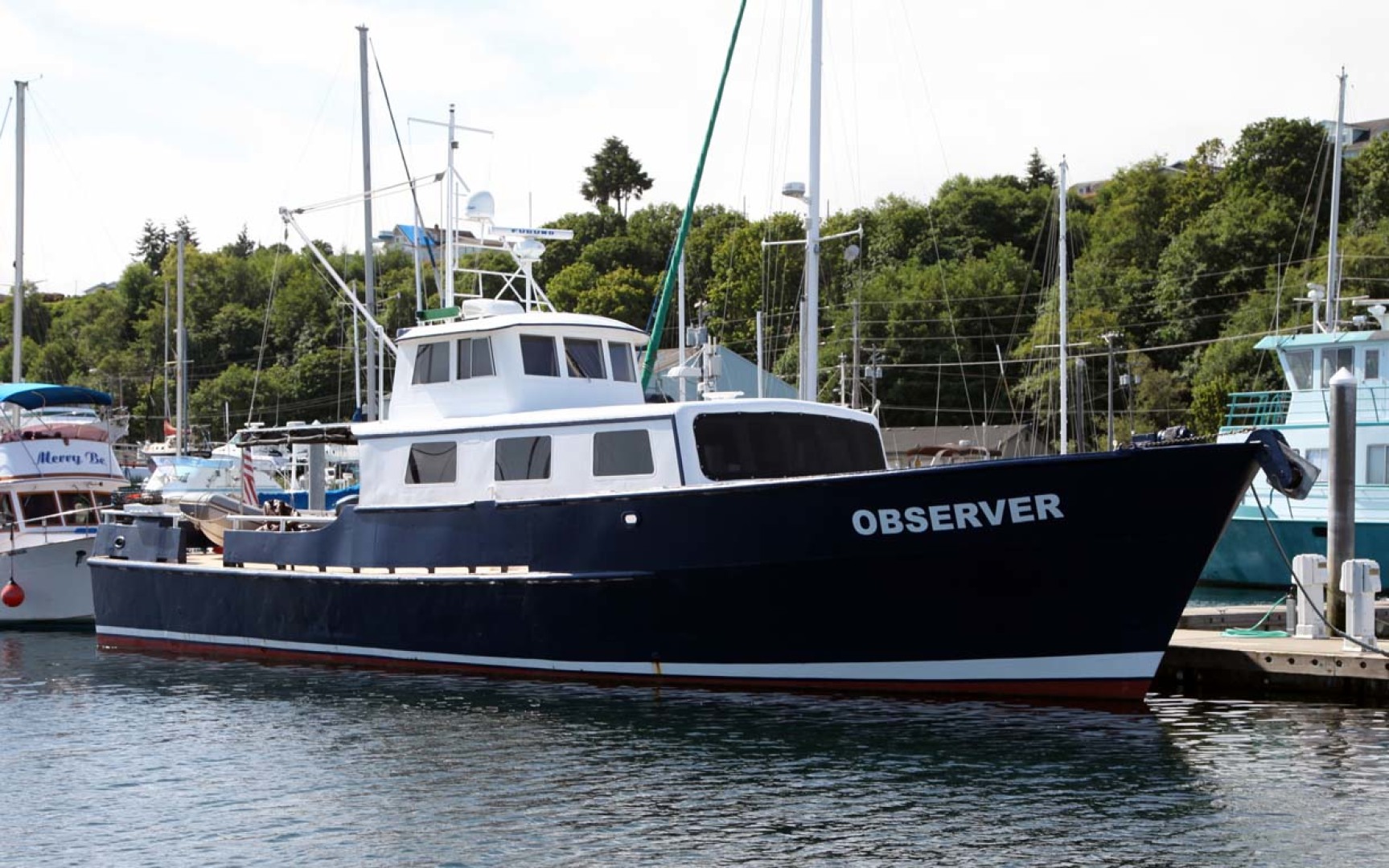 Custom-Blount Marine Research Vessel 1966-Observer Port Angeles-Washington-United States-Profile-1190701 | Thumbnail