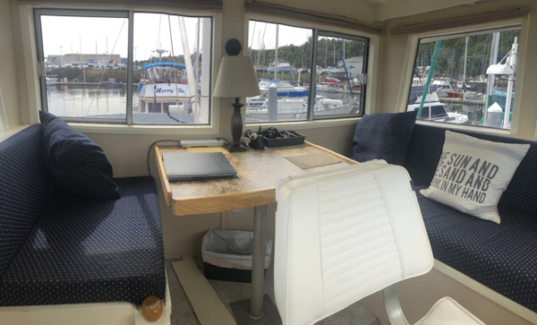 Custom-Blount Marine Research Vessel 1966-Observer Port Angeles-Washington-United States-Bridge Seating-1190704