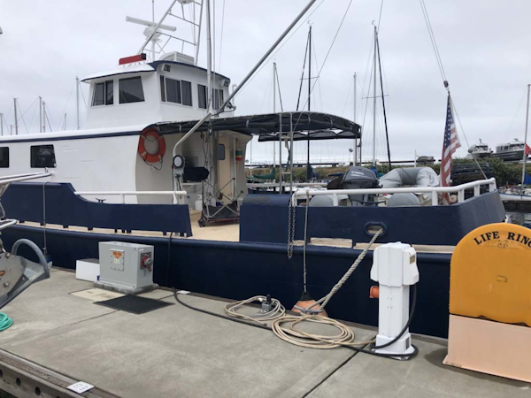 Custom-Blount Marine Research Vessel 1966-Observer Port Angeles-Washington-United States-Aft Deck-1190728